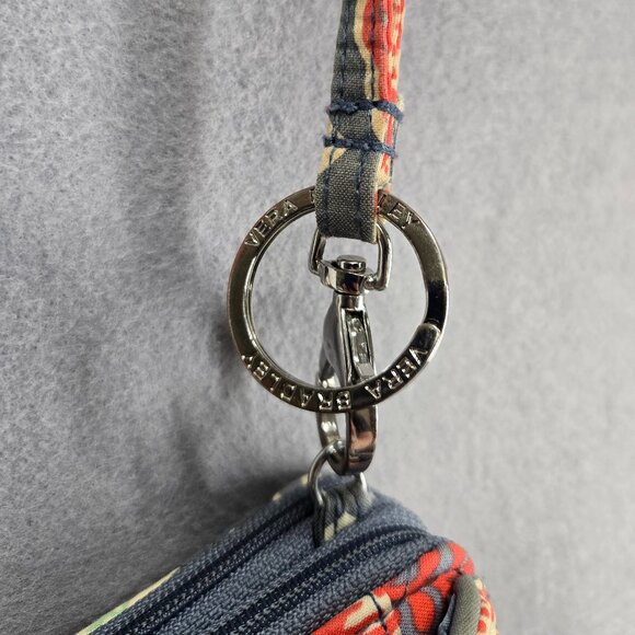 Vera Bradley Wristlet/Wallet, Multicolor, 3 compartment, 3 strap lengths, zipper - Picture 10 of 16